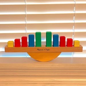 Melissa & Doug Rainbow Balance Educational Toy